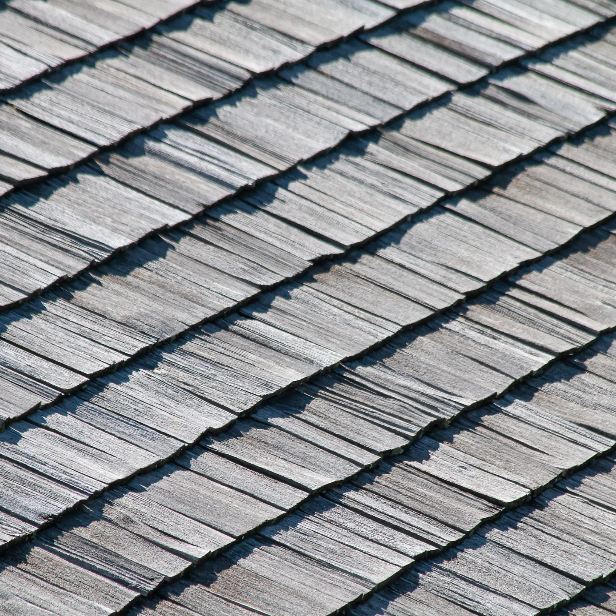 Différents matériaux de couverture